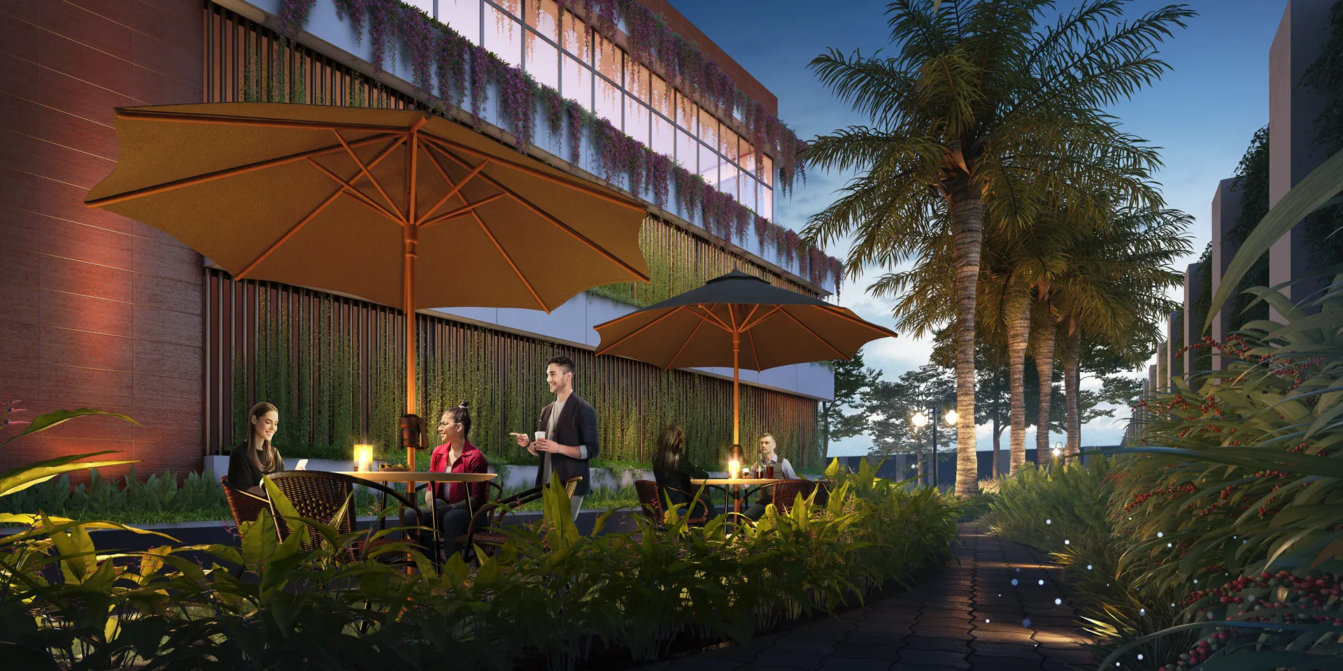 flat for sale with Cabana Area near convent road